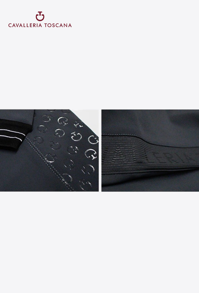 Cavalleria Toscana – Herren Reithose mit Vollbesatz und CT Logo Print