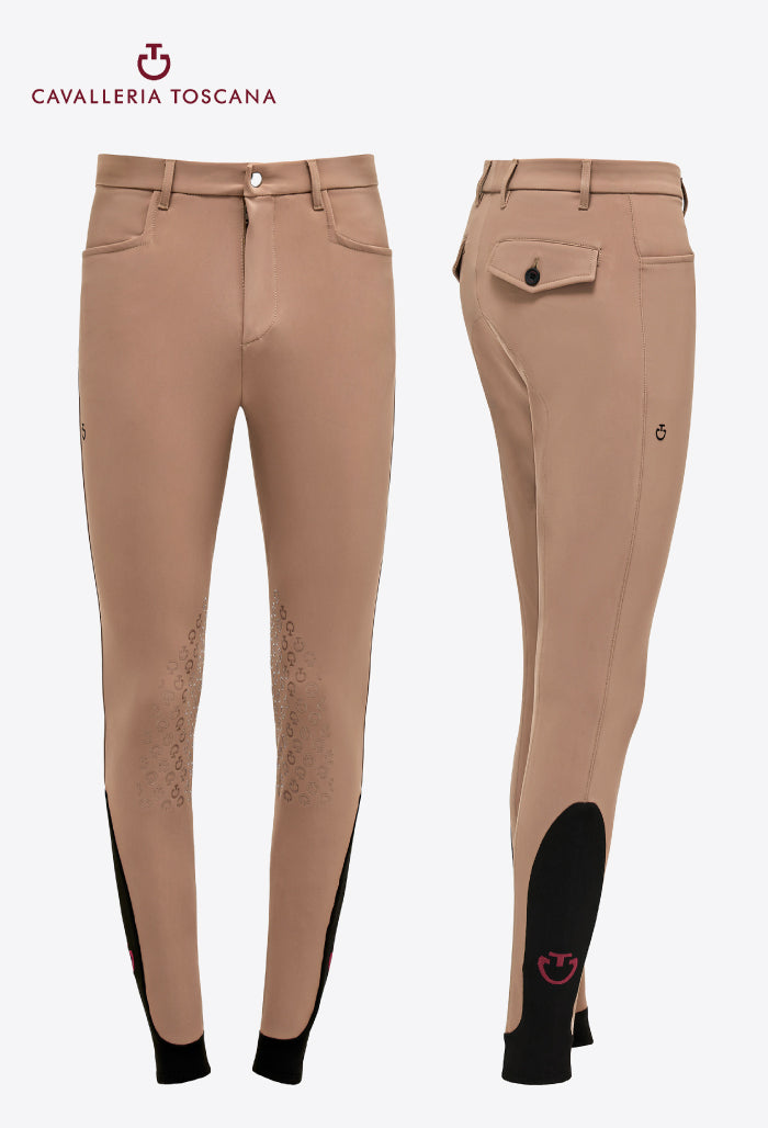 Cavalleria Toscana - Herrenreithose mit Kniebesatz, Neues Grip-System