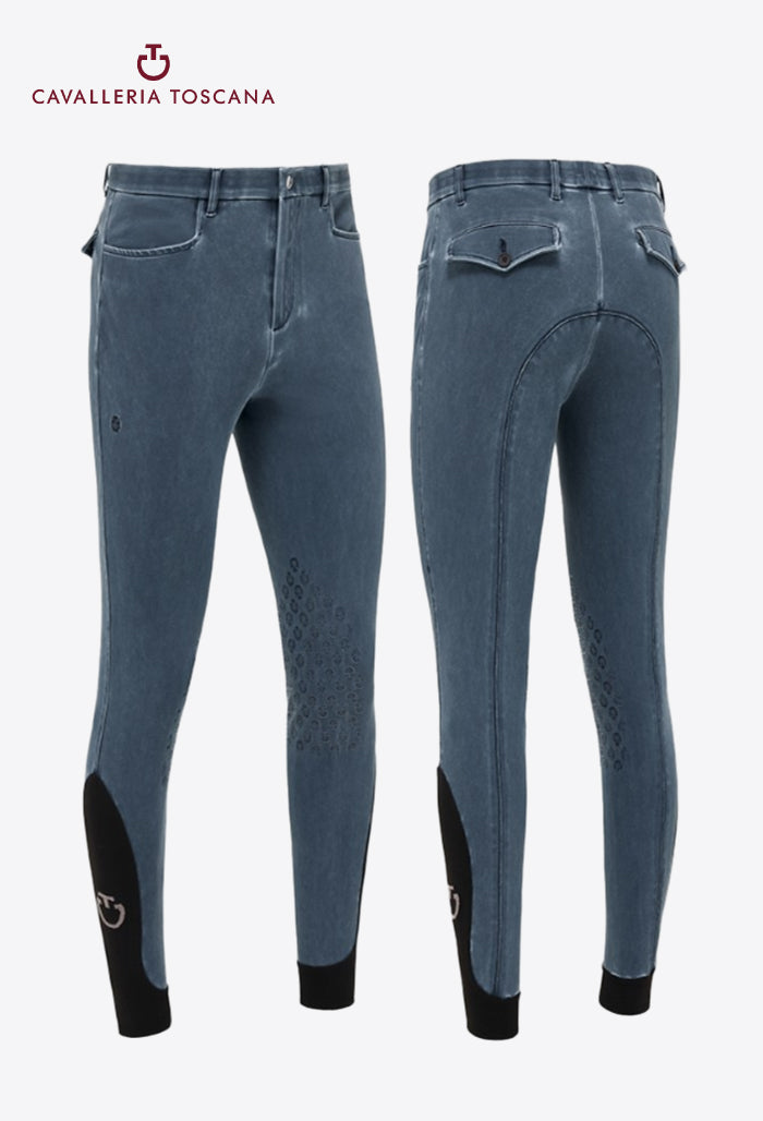 Cavalleria Toscana - Reithose Herren mit Kniebesatz und New Grip System