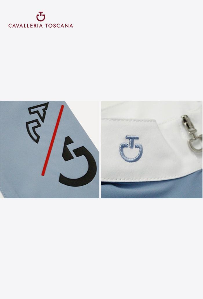 Cavalleria Toscana - Children's Competition Polo Shirt CT Team S/S Jersey