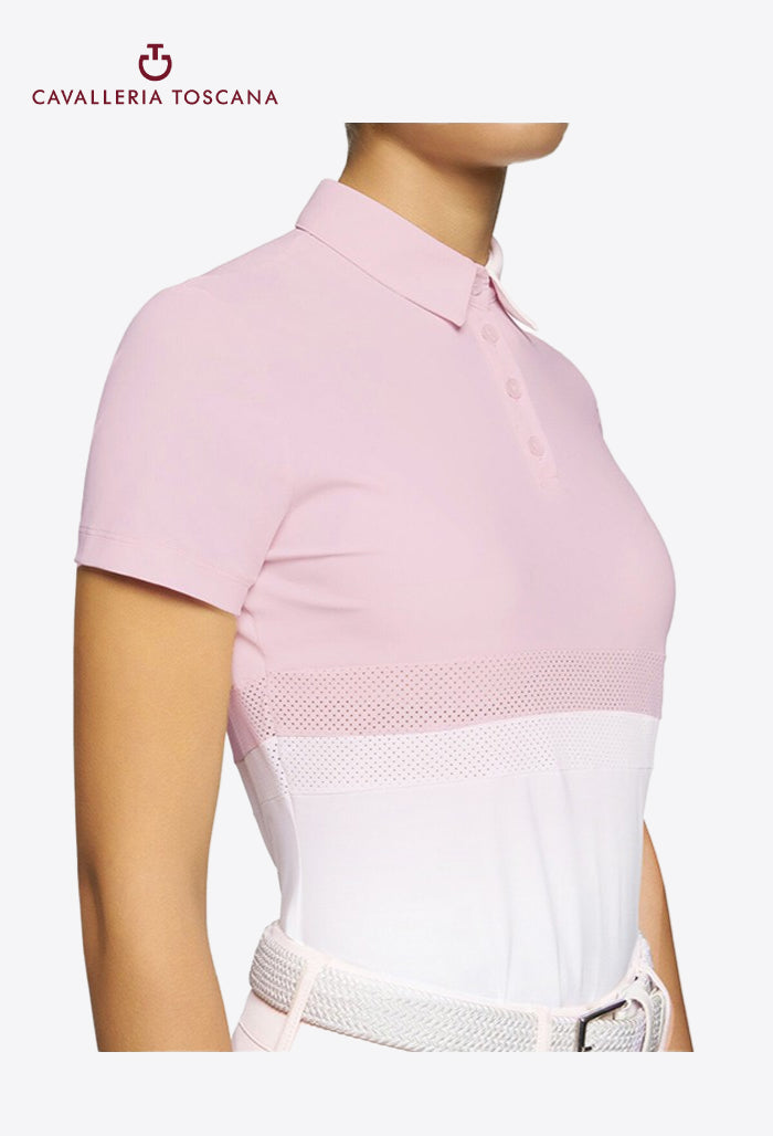 Cavalleria Toscana - Women's Polo Shirt Striped