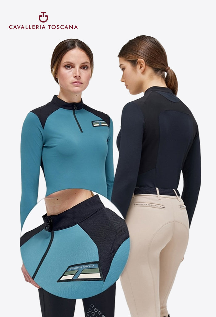 Cavalleria Toscana - Women’s Lightweight Performance Piqué Training Polo