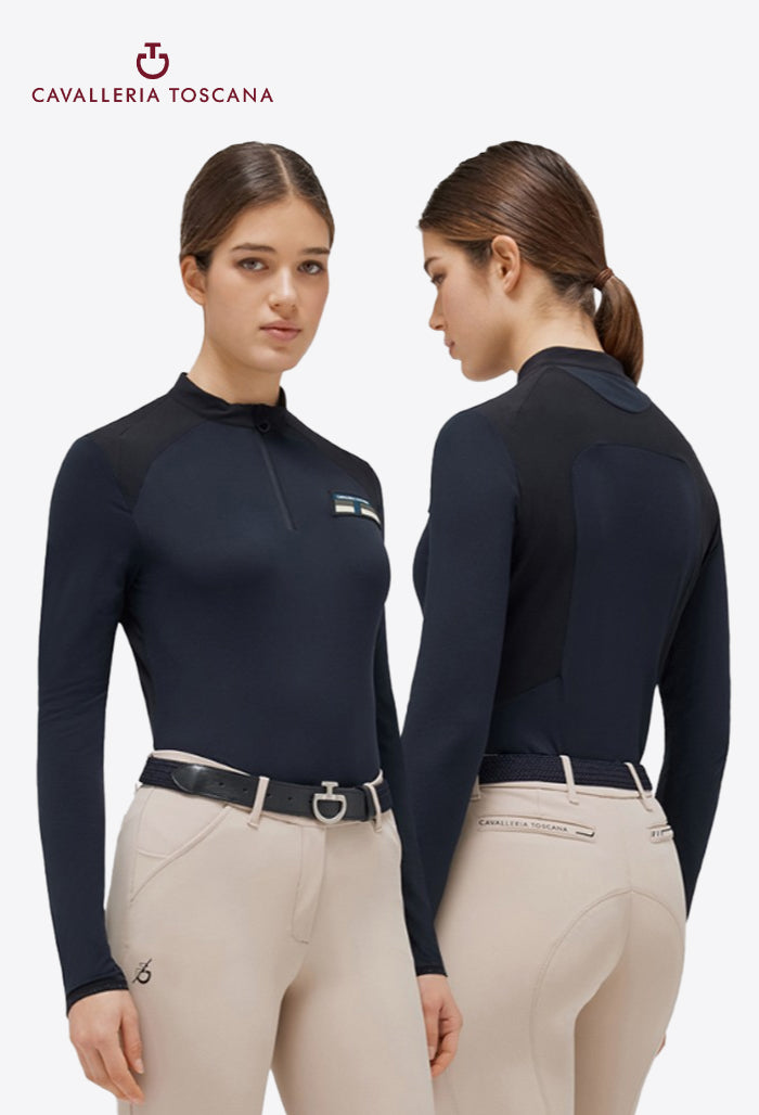 Cavalleria Toscana - Women’s Lightweight Performance Piqué Training Polo