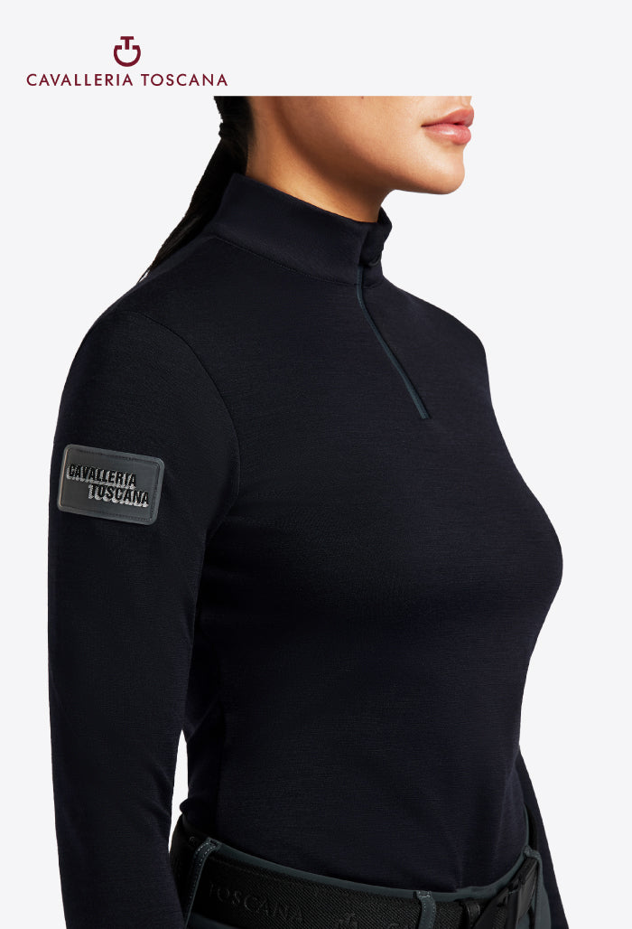 Cavalleria Toscana - Women's Technical Wool Training Polo