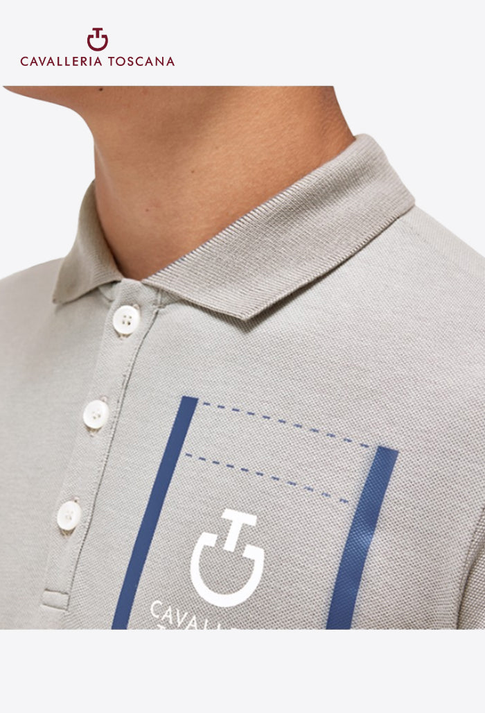 Cavalleria Toscana – Kinder Reitshirt mit CT-Taschendruck