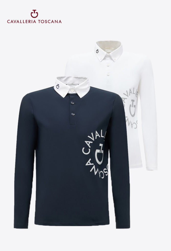 Cavalleria Toscana - Girls’ Competition Shirt – Jersey L/S (Long Sleeve)