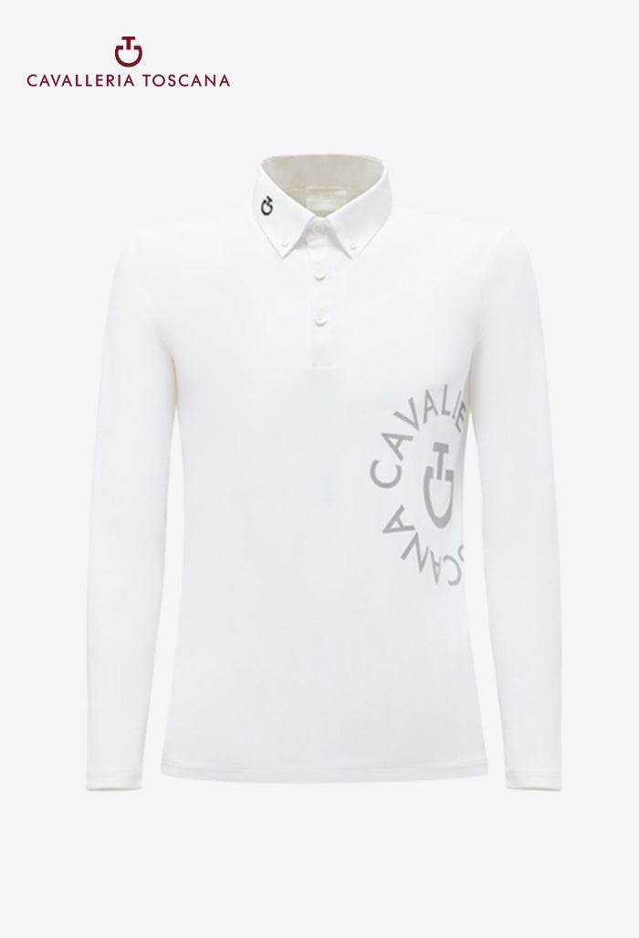 Cavalleria Toscana - Girls’ Competition Shirt – Jersey L/S (Long Sleeve)