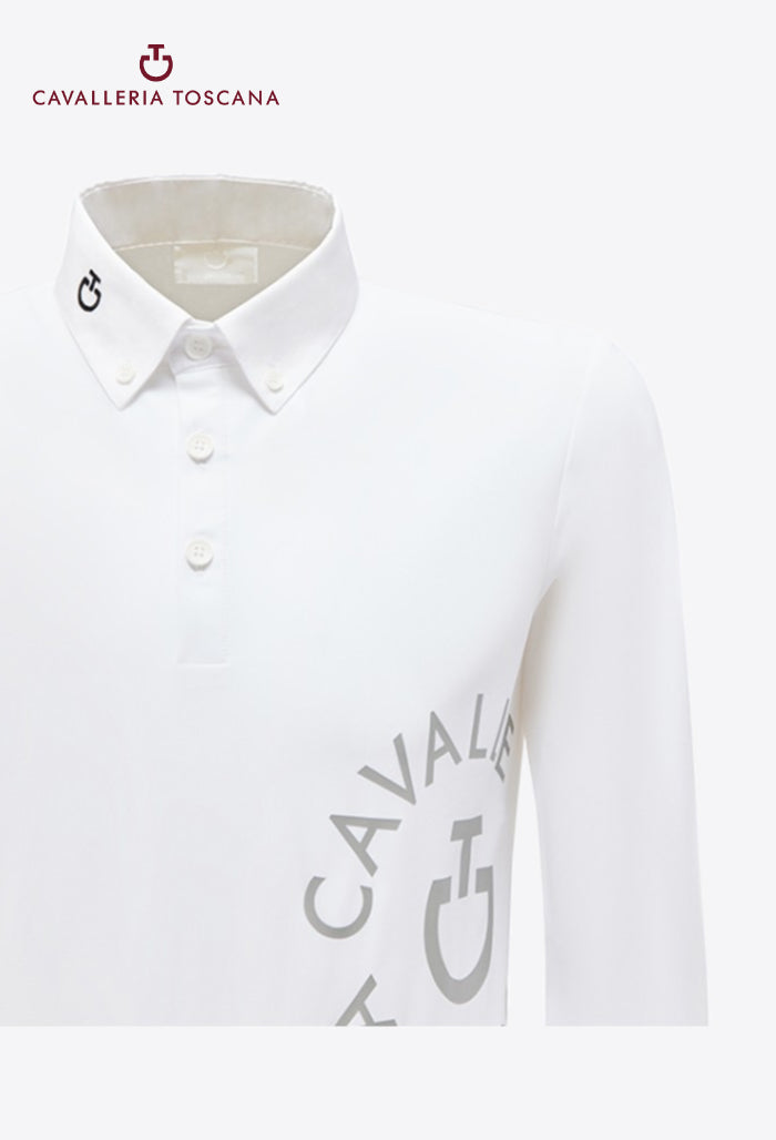 Cavalleria Toscana - Girls’ Competition Shirt – Jersey L/S (Long Sleeve)