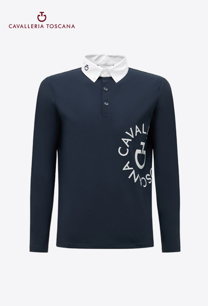 Cavalleria Toscana - Girls’ Competition Shirt – Jersey L/S (Long Sleeve)