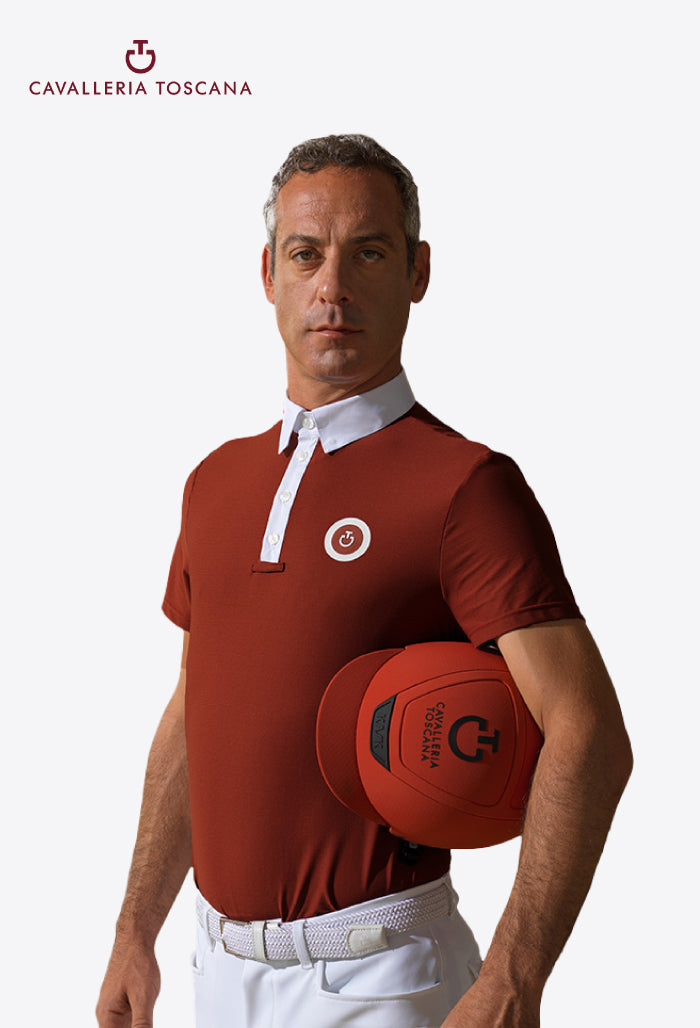 Cavalleria Toscana - Herren Poloshirt Hinomaru