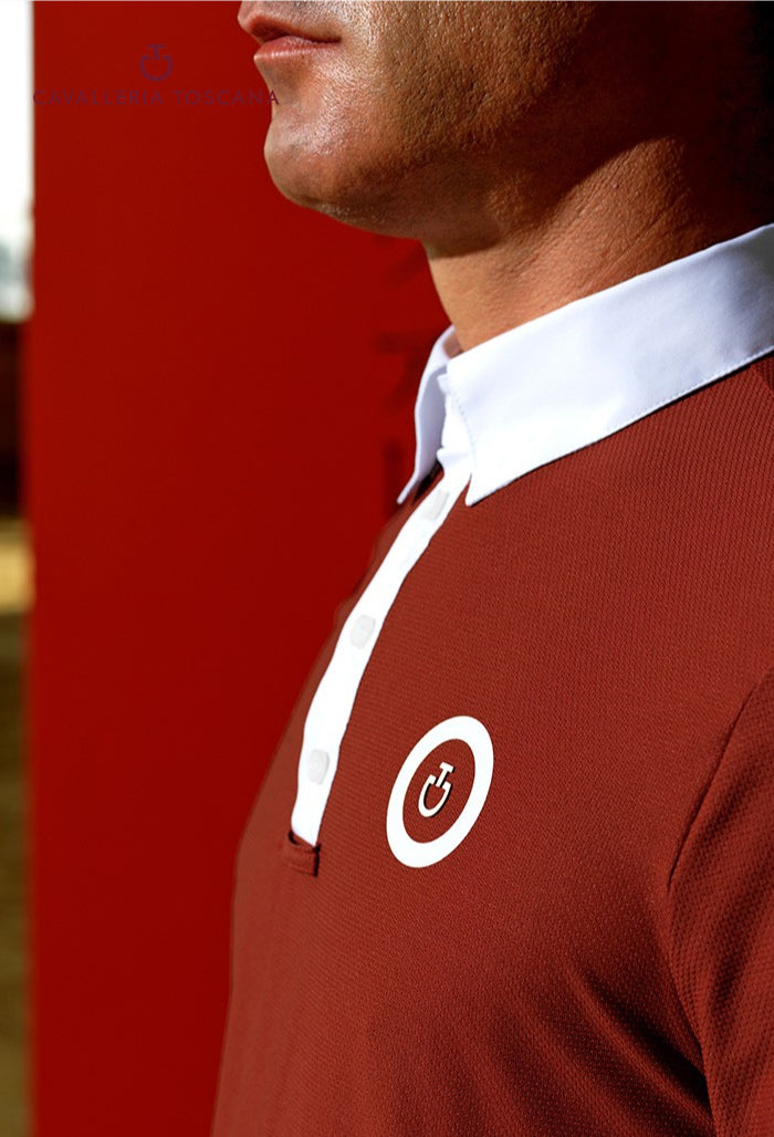 Cavalleria Toscana - Herren Poloshirt Hinomaru