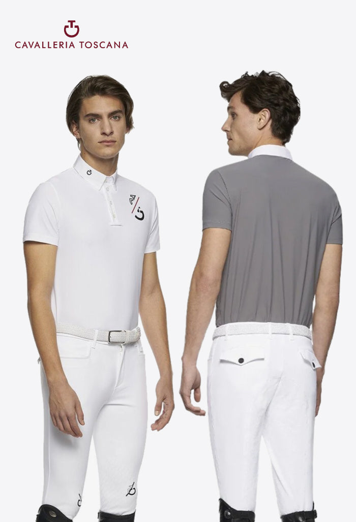 Cavalleria Toscana - Men's Competition Polo Shirt CT Team S/S