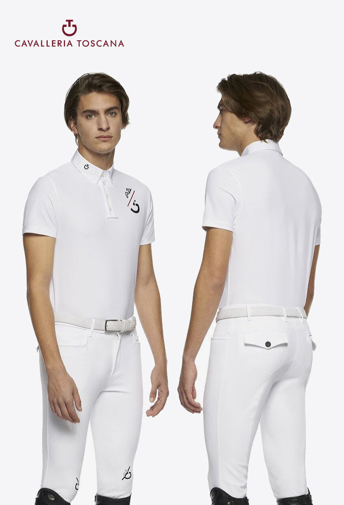 Cavalleria Toscana - Men's Competition Polo Shirt CT Team S/S