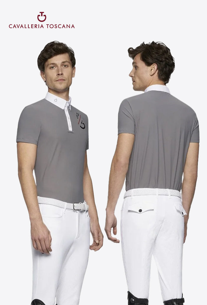 Cavalleria Toscana - Men's Competition Polo Shirt CT Team S/S