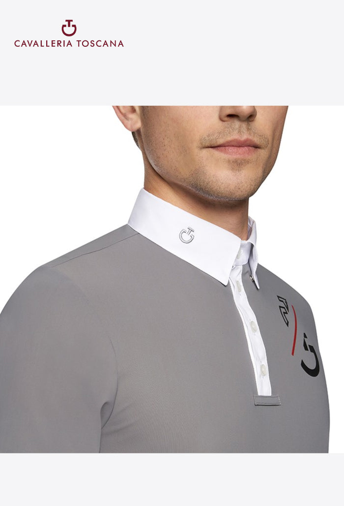 Cavalleria Toscana - Men's Competition Polo Shirt CT Team S/S