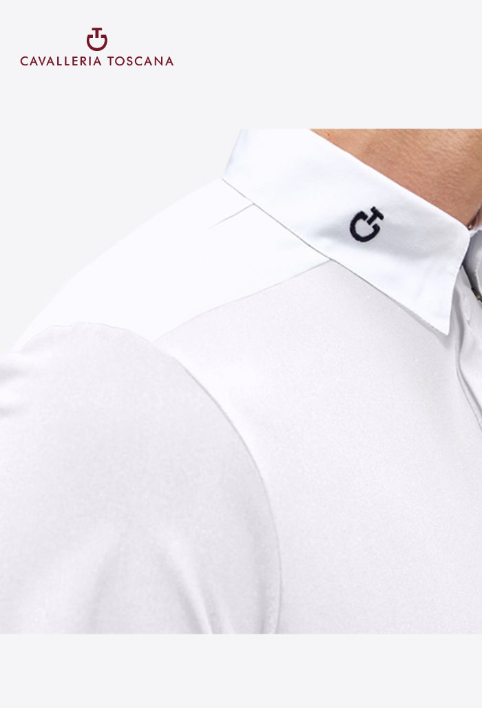 Cavalleria Toscana - Men's Competition Polo Shirt Jersey S/S