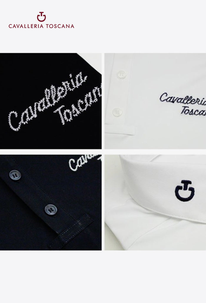 Cavalleria Toscana - Men's Competition Polo Shirt Jersey S/S