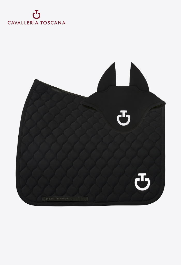 Cavalleria Toscana - Dressage Saddle Pad Set with Circular Quilting