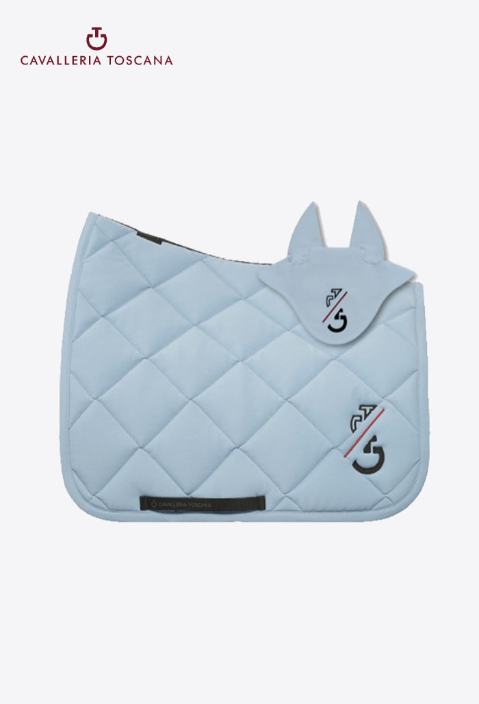 Cavalleria Toscana - Schabracke Set CT Team Red Stripe (Dressage)