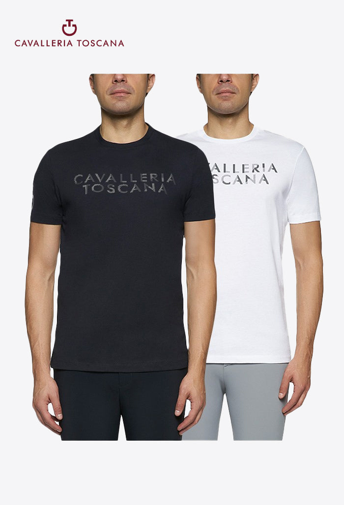 Cavalleria Toscana - Herren T-Shirt Geprägt