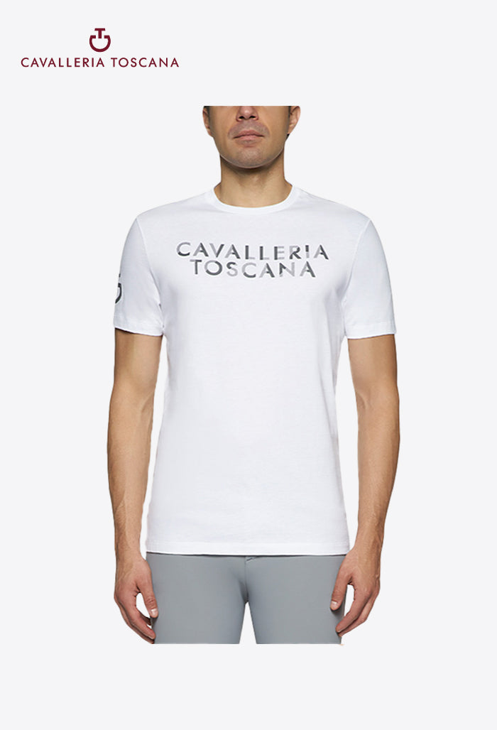 Cavalleria Toscana - Herren T-Shirt Geprägt