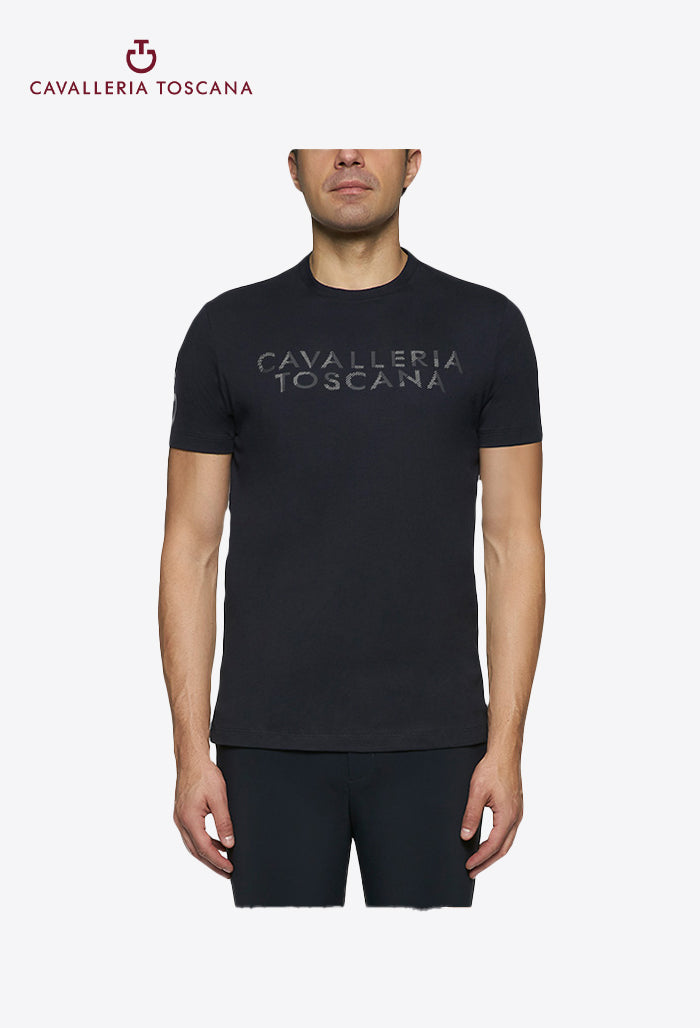 Cavalleria Toscana - Herren T-Shirt Geprägt