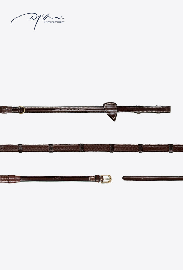 Dy'on - 1/2" (13 mm) Howlett Gummizügel mit 7 Lederstoppern
