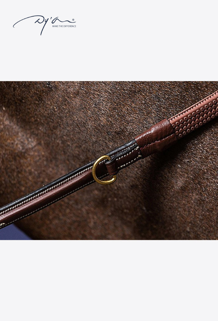 Dy'on - 1/2" (13 mm) Howlett Gummizügel mit 7 Lederstoppern