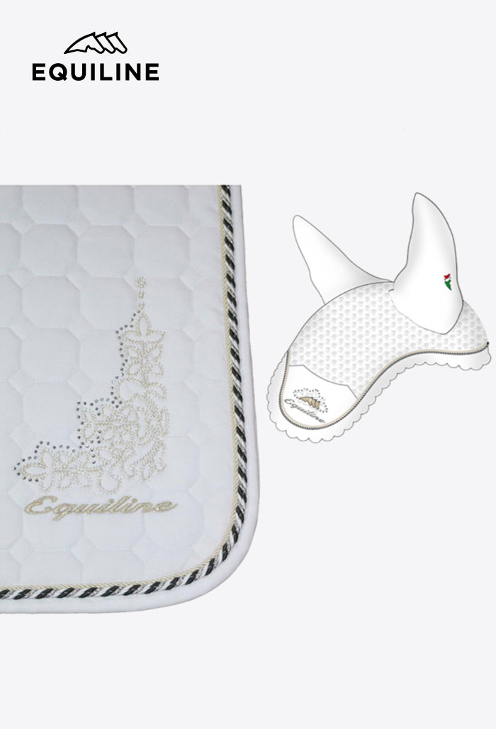 Equiline - Schabracken-Set Morella mit Fliegenhaube Pria