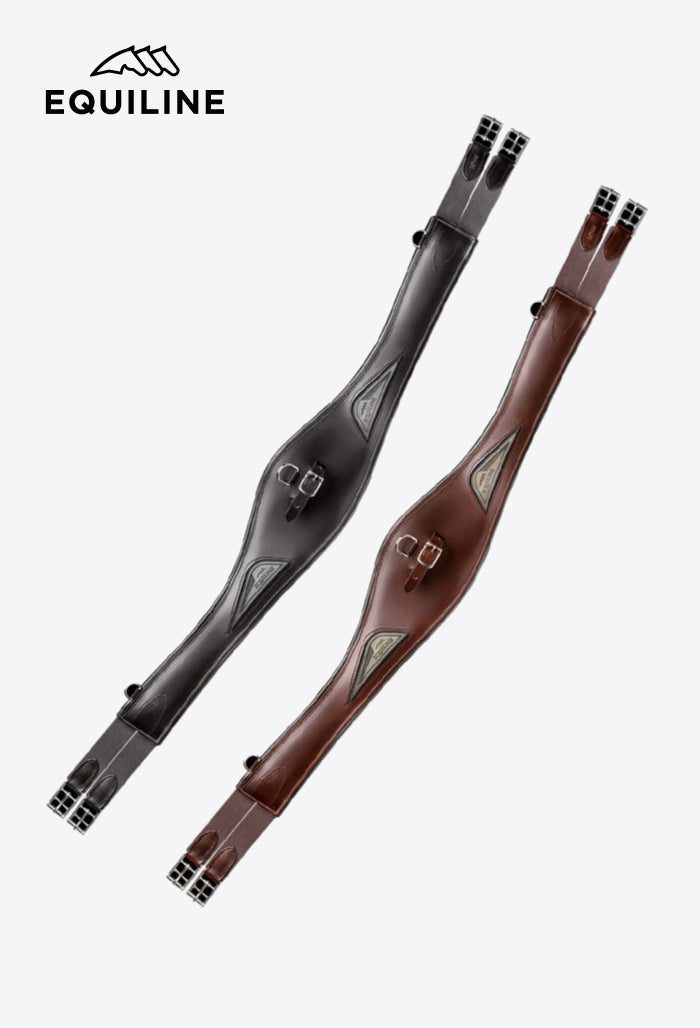Equiline - Anatomical Long Leather Girth BJ109