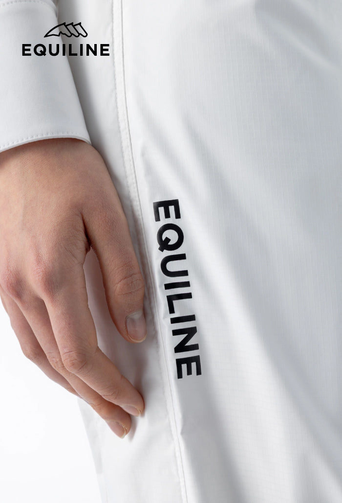 Equiline – Unisex weiße, wasserdichte Hose Storm