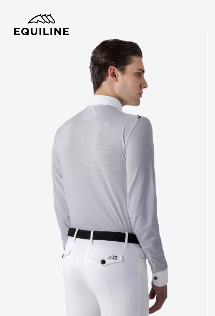Equiline - Men's Competition Polo Shirt – Long Sleeve