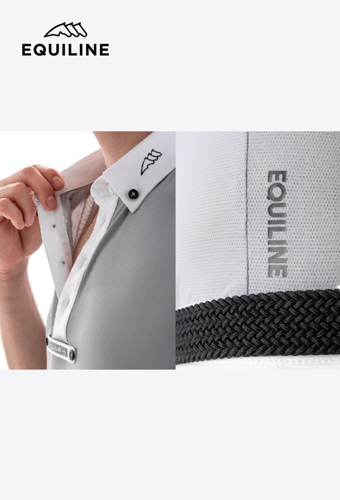 Equiline - Men's Competition Polo Shirt – Long Sleeve