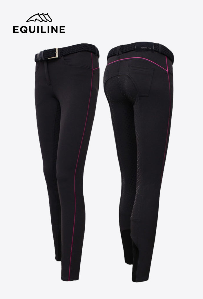 Equiline - Kinder Reithose Full Grip Jade