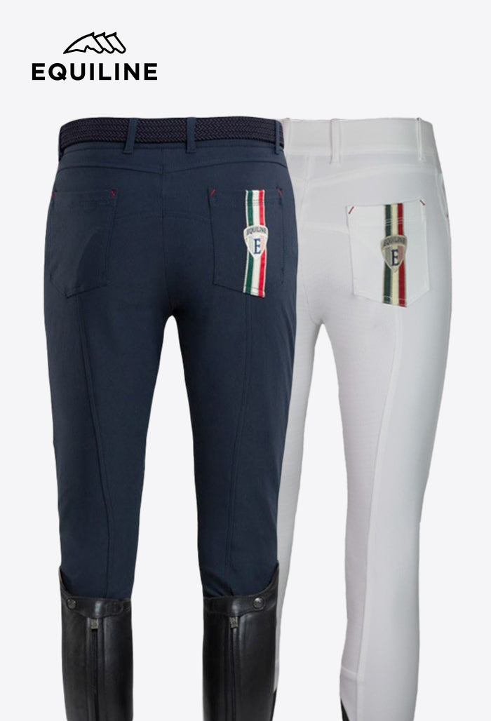 Equiline - Herren Kniebesatz Reithose Manny