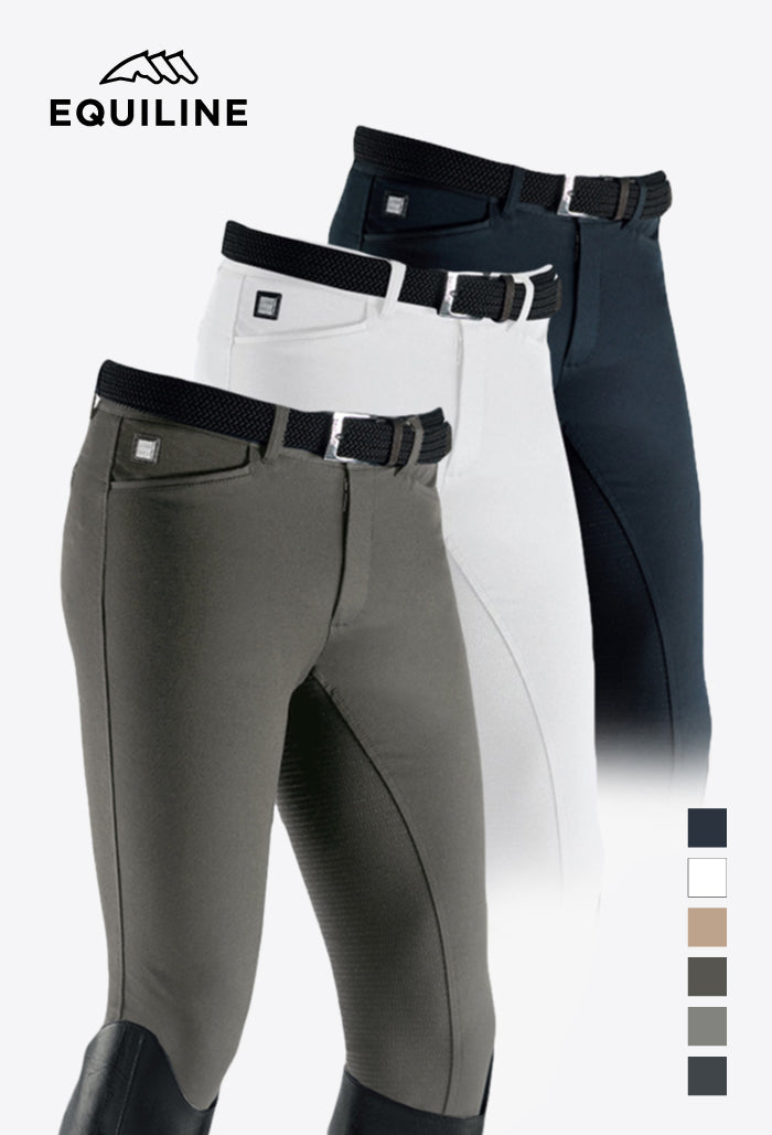 Equiline - Herren Vollbesatzreithose Walnut