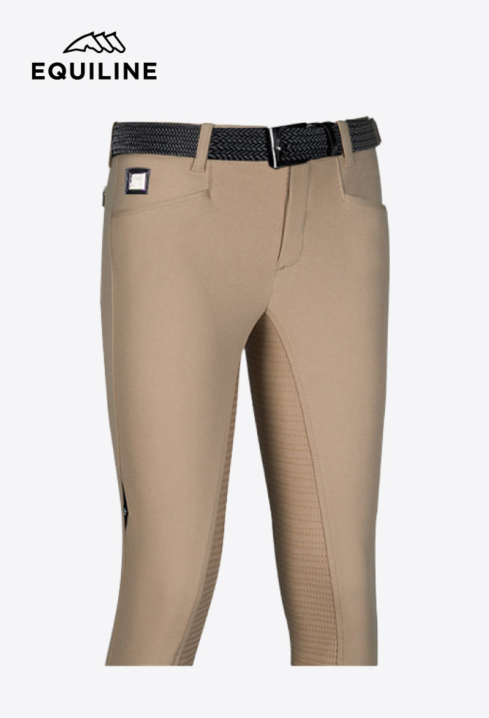 Equiline - Herren Vollbesatzreithose Walnut