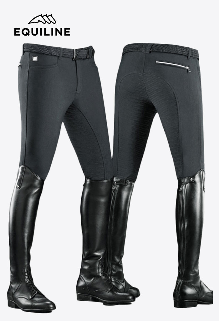 Equiline - Herren Vollbesatzreithose Walnut