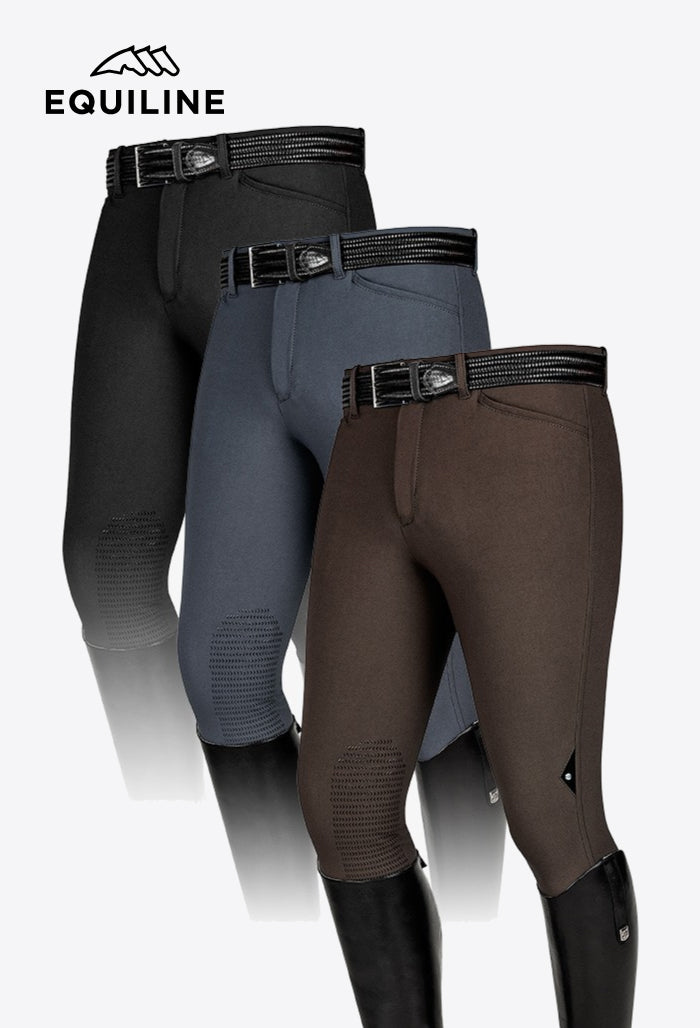 Equiline - Kniebesatz Reithose Willy für Herren