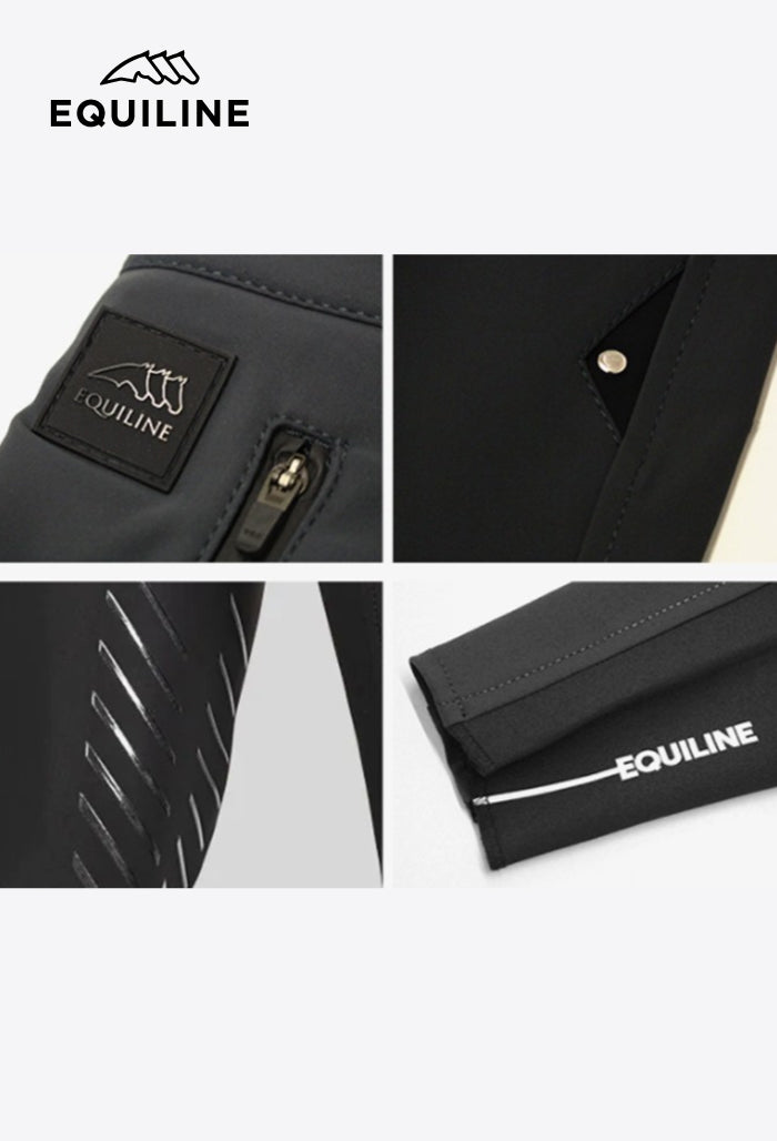 Equiline - Herren Kniebesatz-Reithose Credek