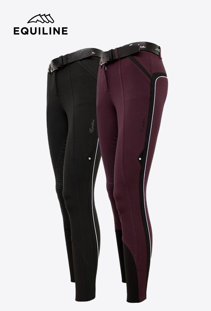 Equiline - Damen Reithose mit Halbbesatz Vita