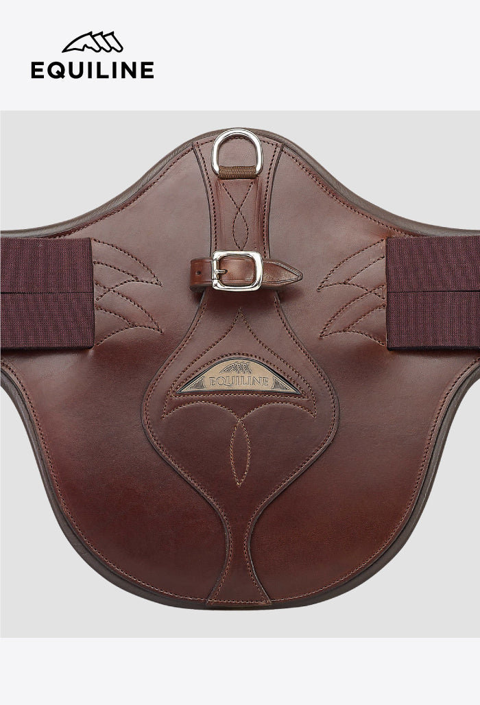 Equiline - Springsattelgurt mit Bauchlatz