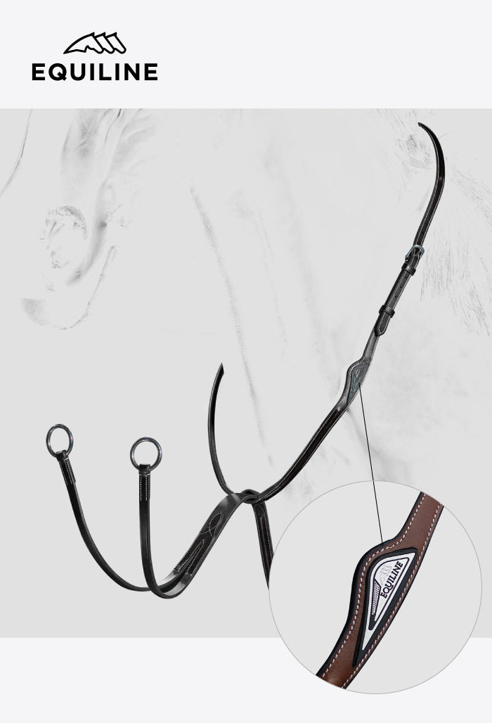 Equiline - Lederhalsband Martingal