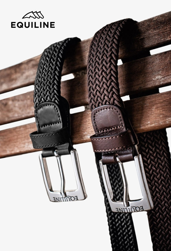 Equiline – Unisex-Gürtel mit geflochtenem Gummiband One
