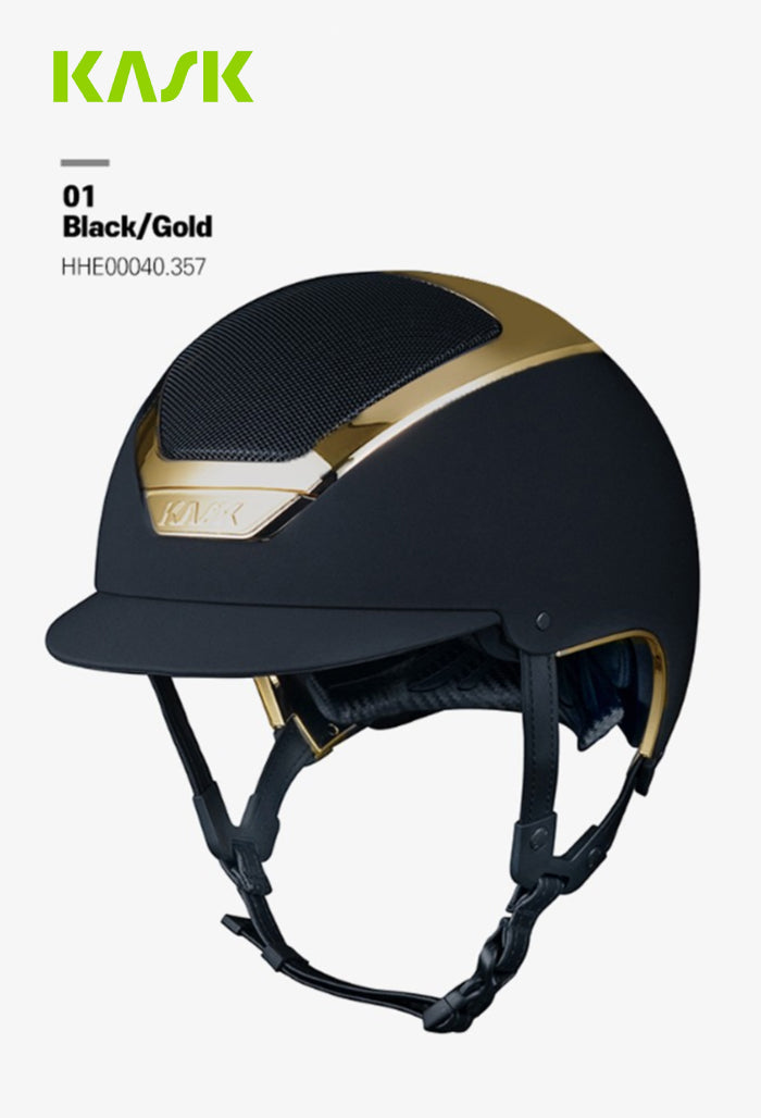 KASK - Helm Dogma Chrome Goldener Rahmen