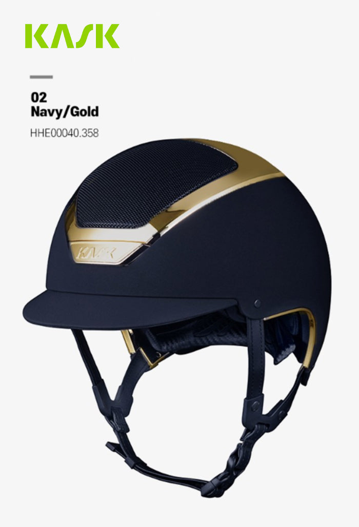 KASK - Helm Dogma Chrome Goldener Rahmen