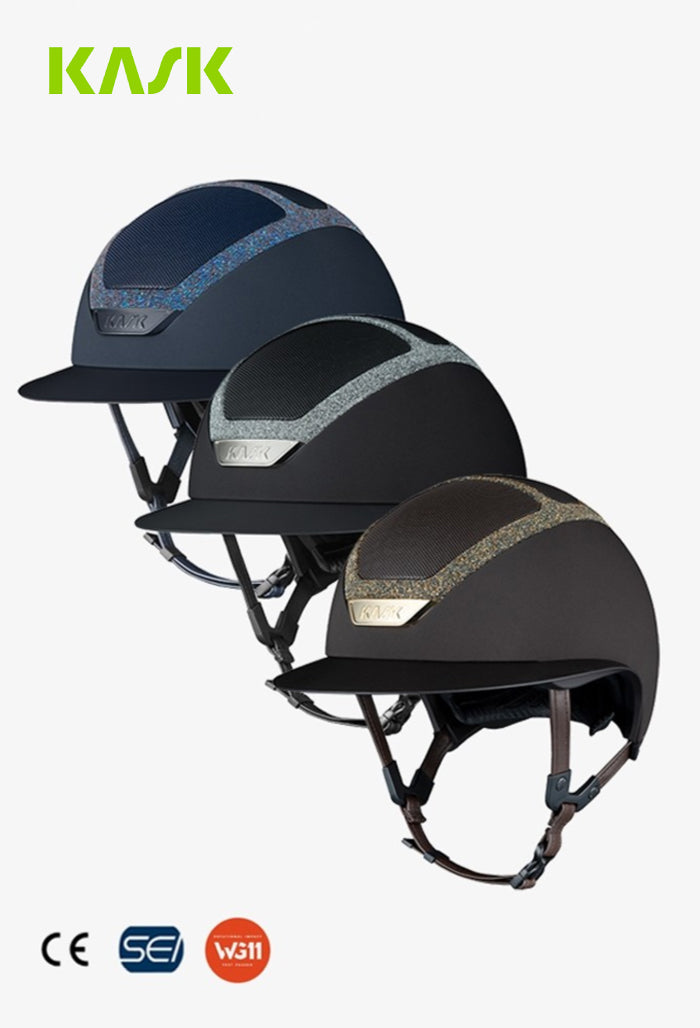 KASK - Helmet Star Lady Chrome Crystals Frame