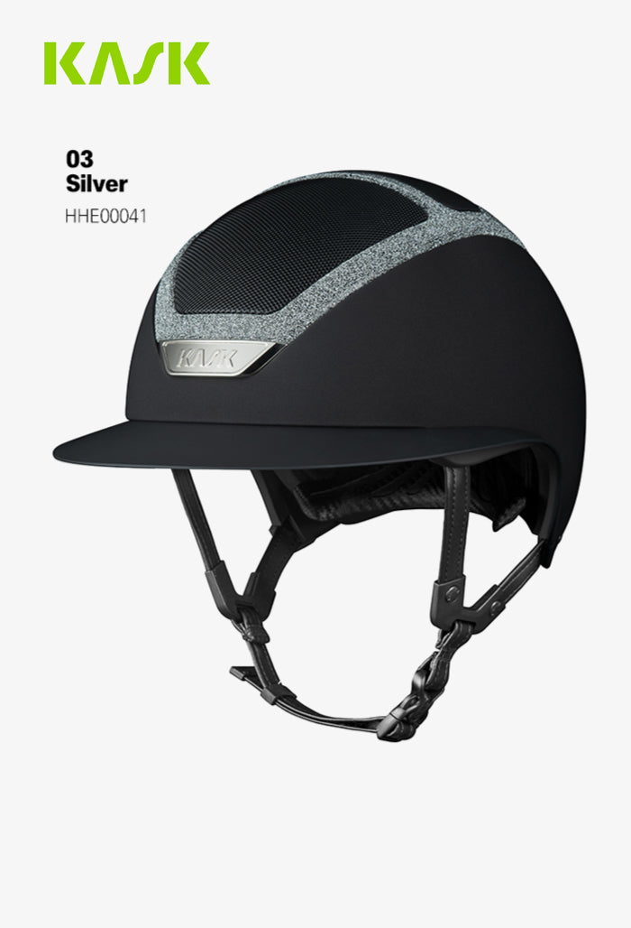 KASK - Helmet Star Lady Chrome Crystals Frame