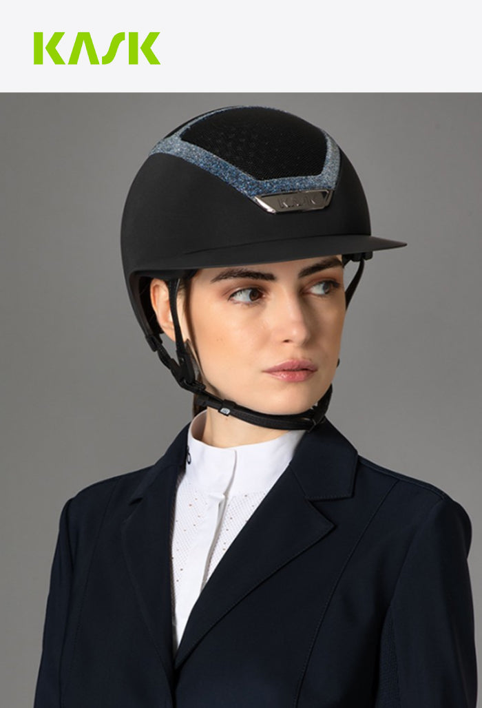 KASK - Helmet Star Lady Chrome Crystals Frame