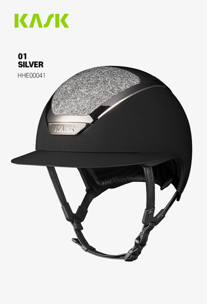 KASK - Reithelm Star Lady Chrome Crystals Midnight